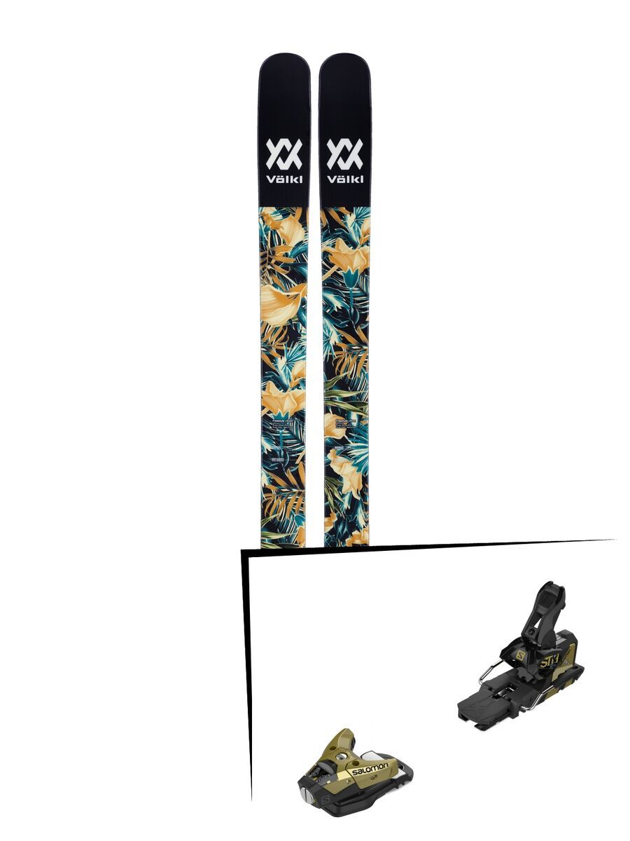 Set: Völkl Bash 116 2018 + Salomon STH2 WTR 16 gold/black - Bild 1