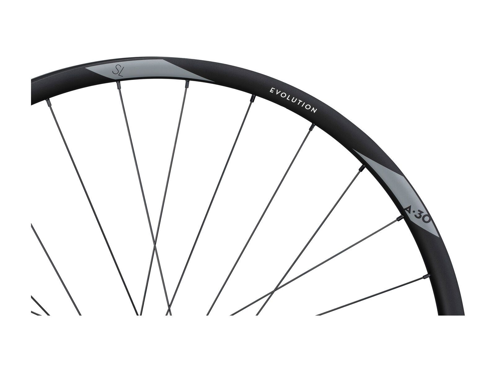 Newmen Evolution SL A.30 6-Loch - 27.5 / 12x148 mm Boost / Shimano Micro Spline, black - Bild 4