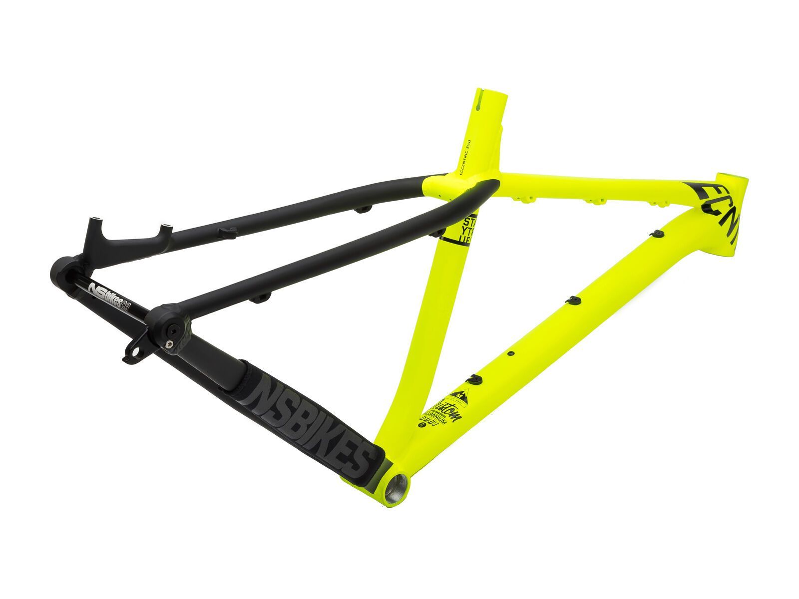 NS Bikes Eccentric Alu EVO 27.5 Frame, lime/black - Bild 2