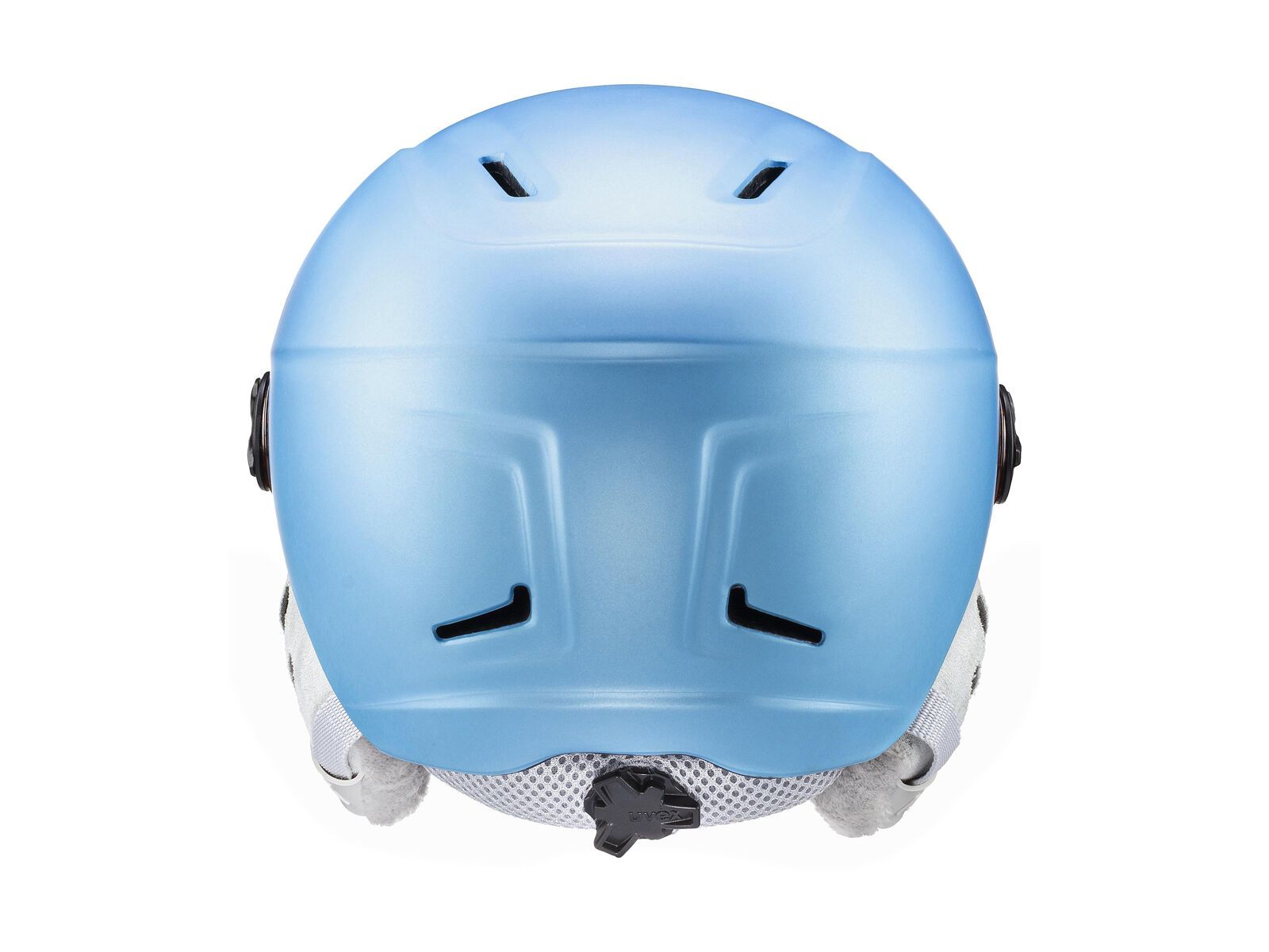 uvex hlmt 400 visor style, cloudy blue mat - Bild 5