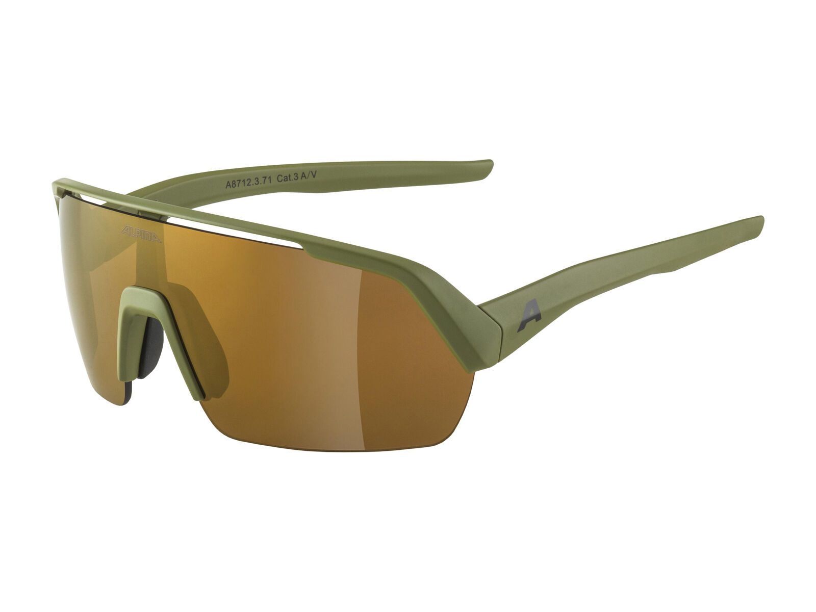 Alpina Turbo HR, Mirror Yellow / olive matt - Bild 2