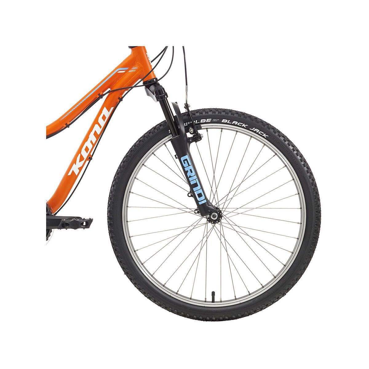 Kona Hula, matt orange w/ white & cyan decals - Bild 2