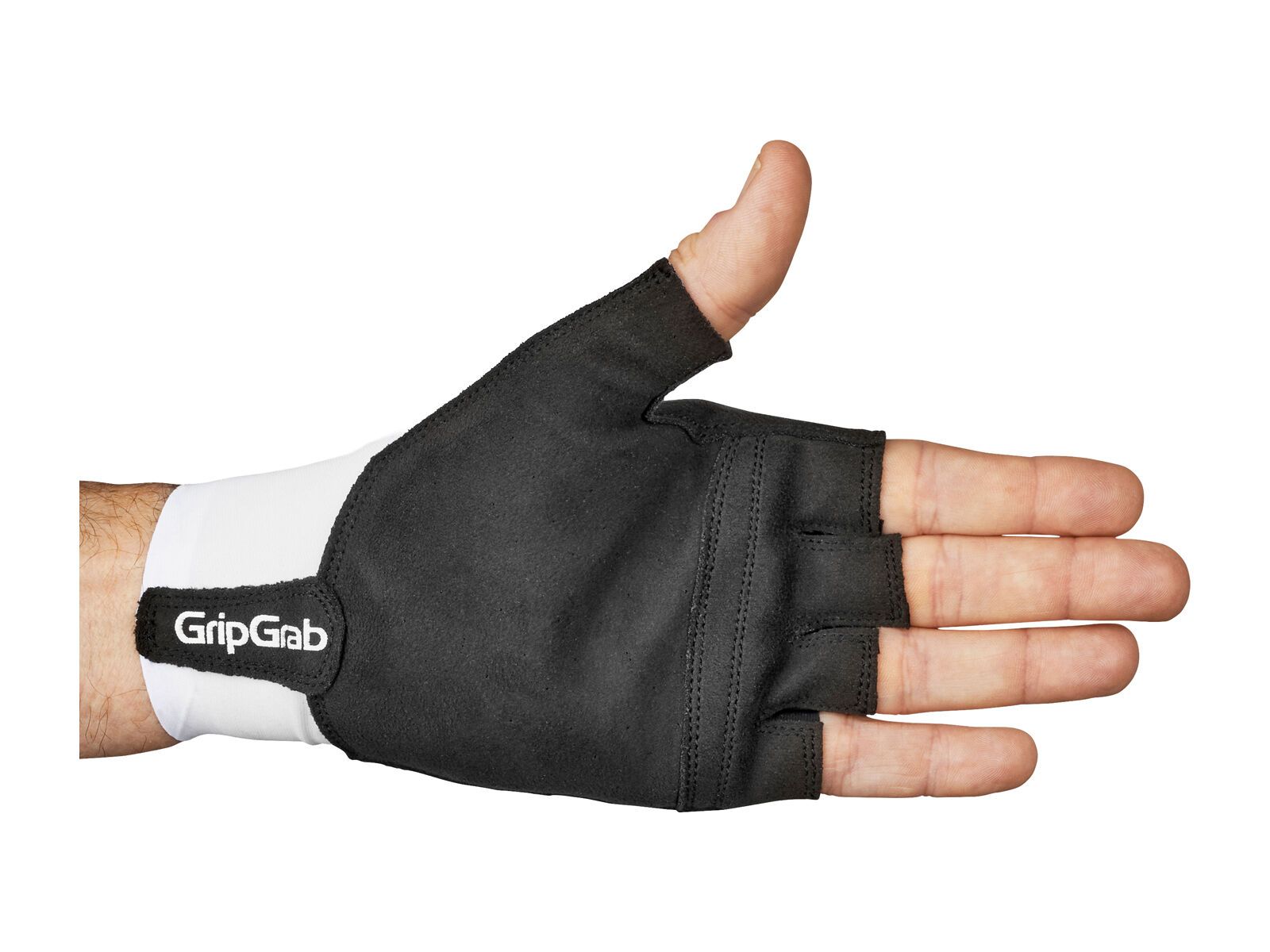 GripGrab Faststream Aero Short Finger Gloves, white - Bild 3