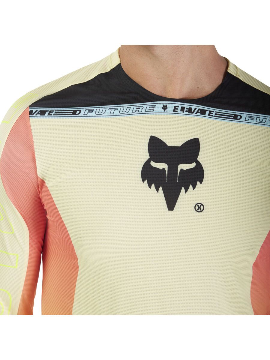 Fox Flexair LS Jersey Elevated, lemonade - Bild 5