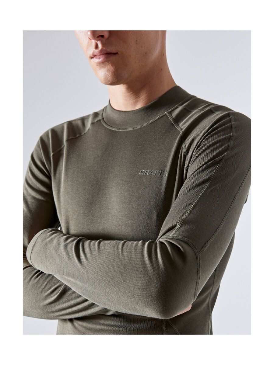 Craft Core Warm Baselayer Set M, dark olive - Bild 6