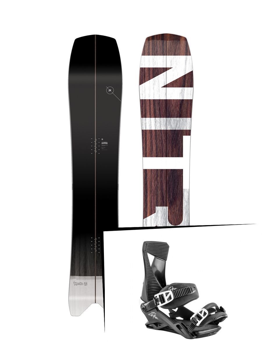 Set: Nitro Squash 2019 + Nitro Zero dark night - Bild 1