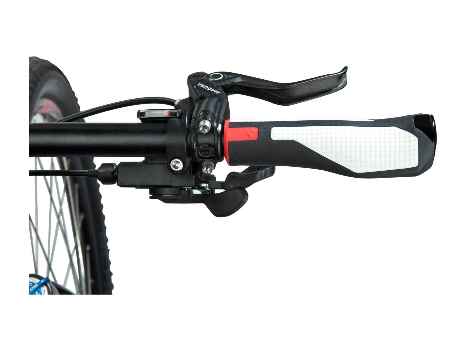 Cube Natural Fit Tour Griffe, schwarz/weiß/rot - Bild 6