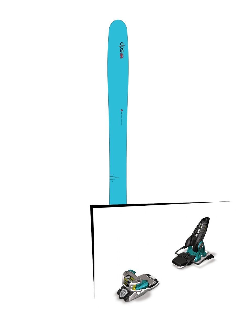 Set: DPS Skis Yvette 112 RP2 2016 + Marker Jester 16 (377329) - Bild 1