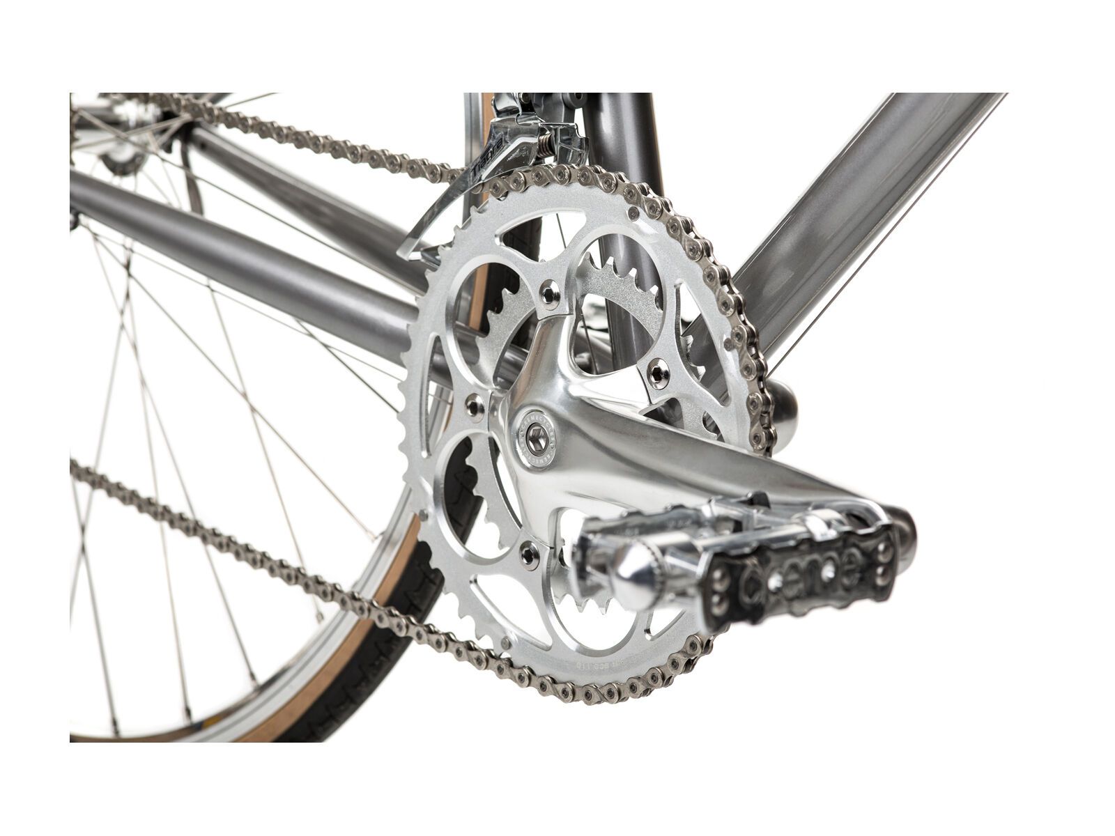 Creme Cycles Echo Mixte Doppio, silver - Bild 7