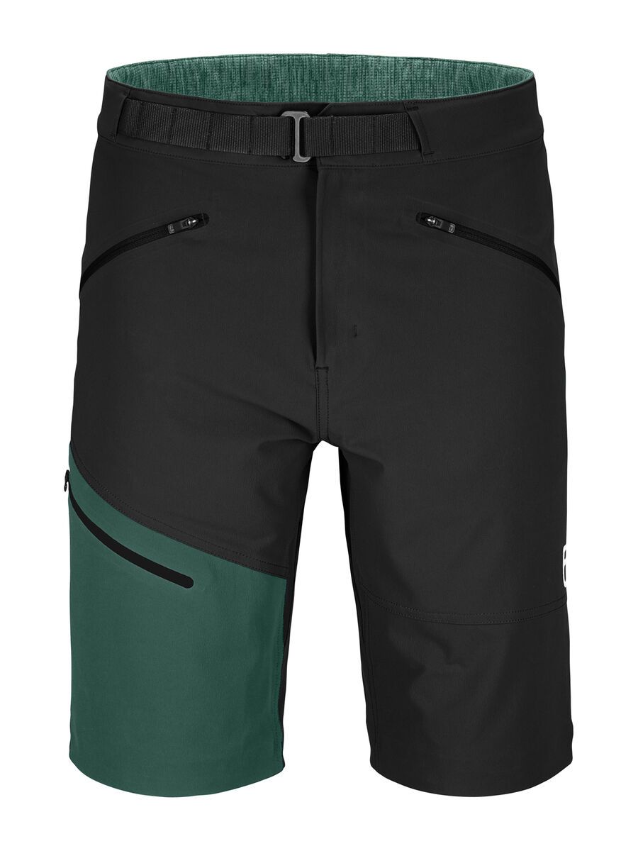 Ortovox Merino Shield Light Brenta Shorts M, black raven - Bild 1