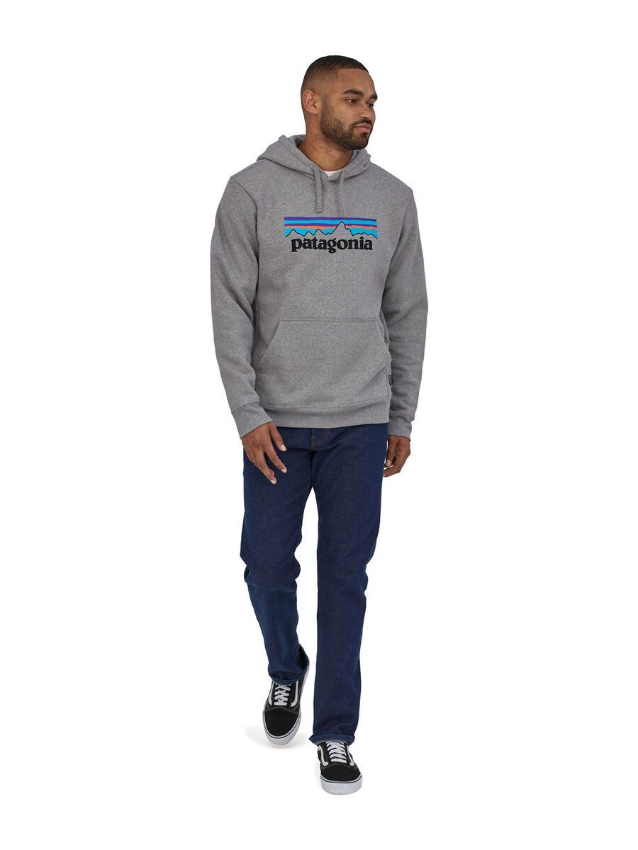 Patagonia Men's P-6 Logo Uprisal Hoody, gravel heather - Bild 4