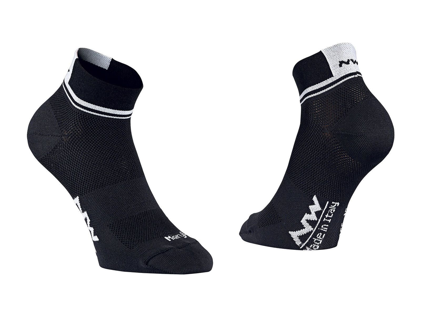 Northwave Logo 2 Wmn Socks, black/white - Bild 1