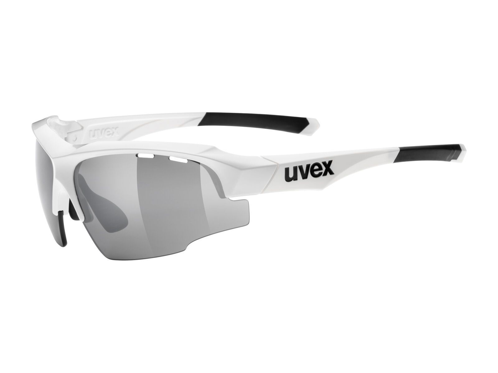 uvex Sportstyle 107 inkl. Wechselgläser, white/Lens: litemirror silver - Bild 1