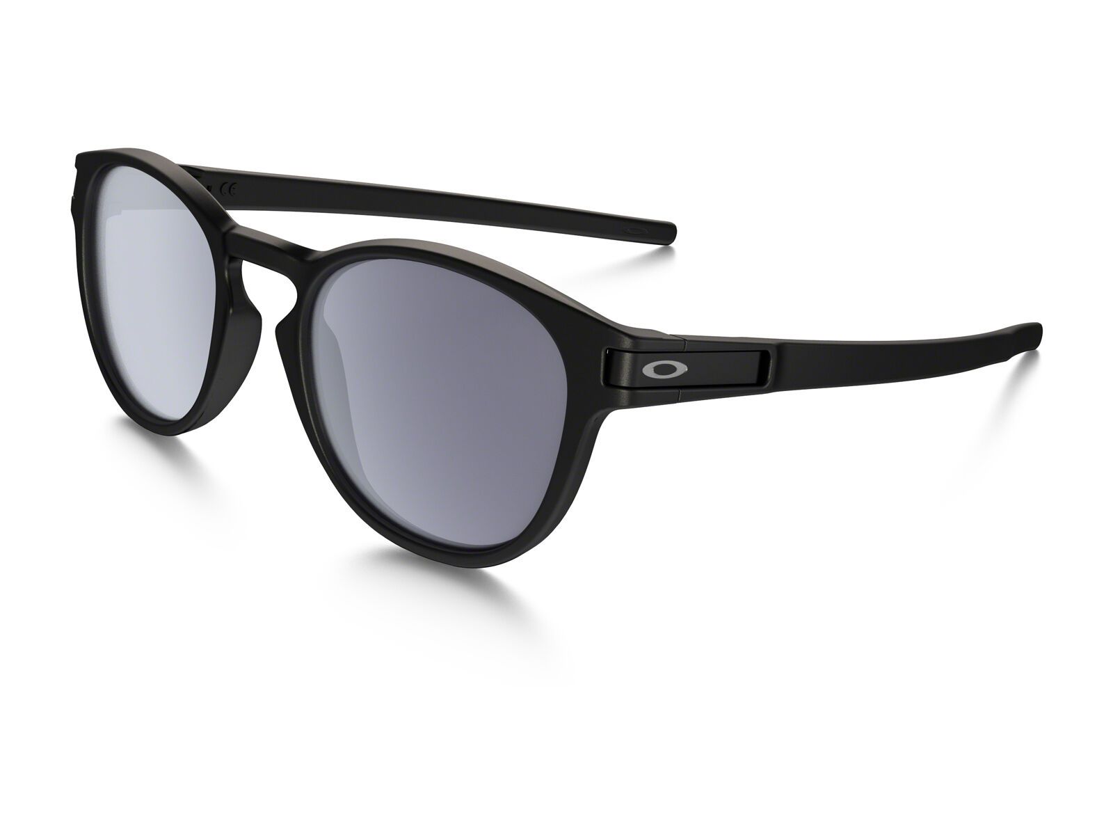 Oakley Latch, matte black/Lens: grey - Bild 1