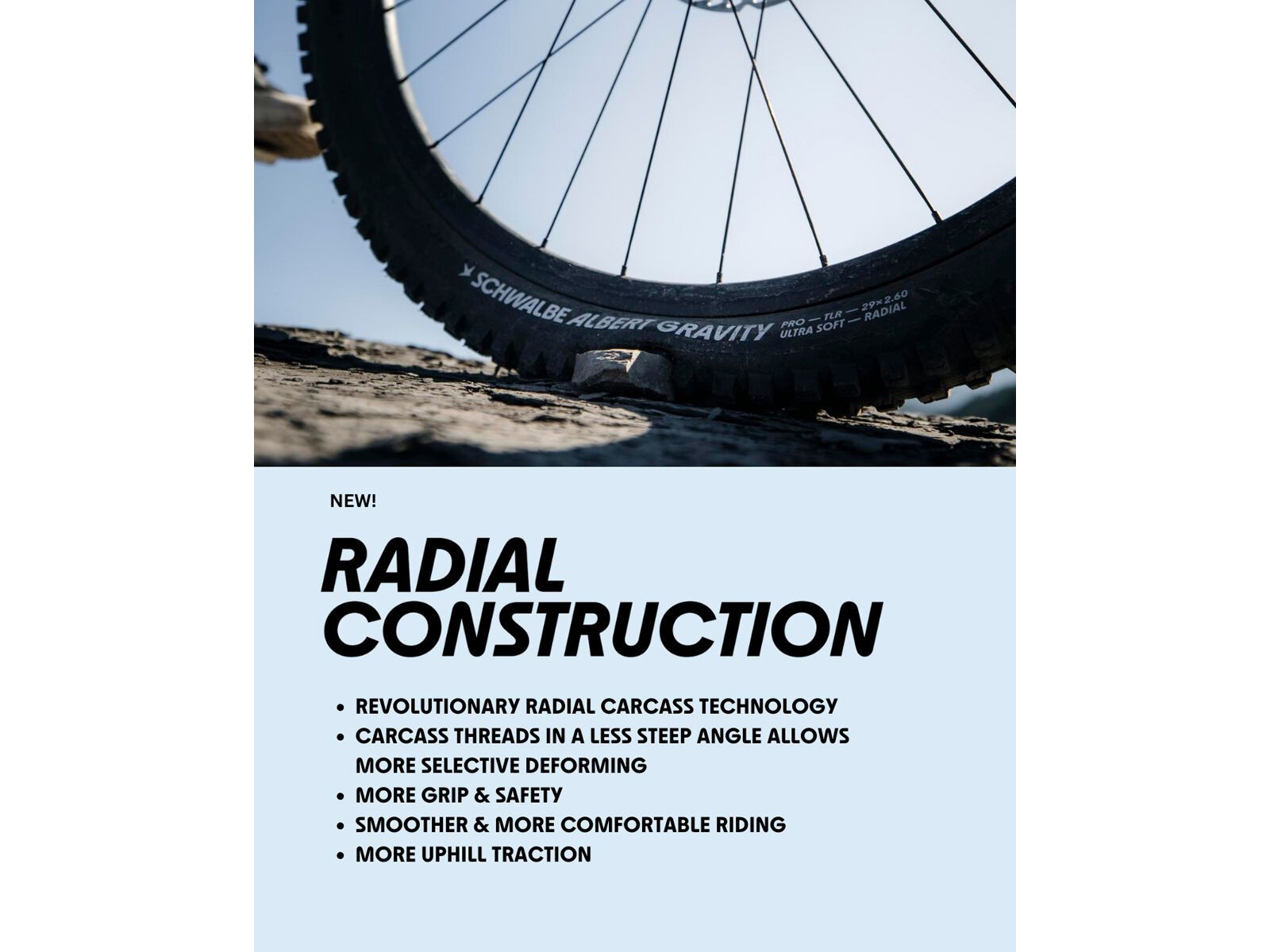 Schwalbe Albert Radial Addix Ultra Soft Trail Pro - 27.5 Zoll - Bild 9