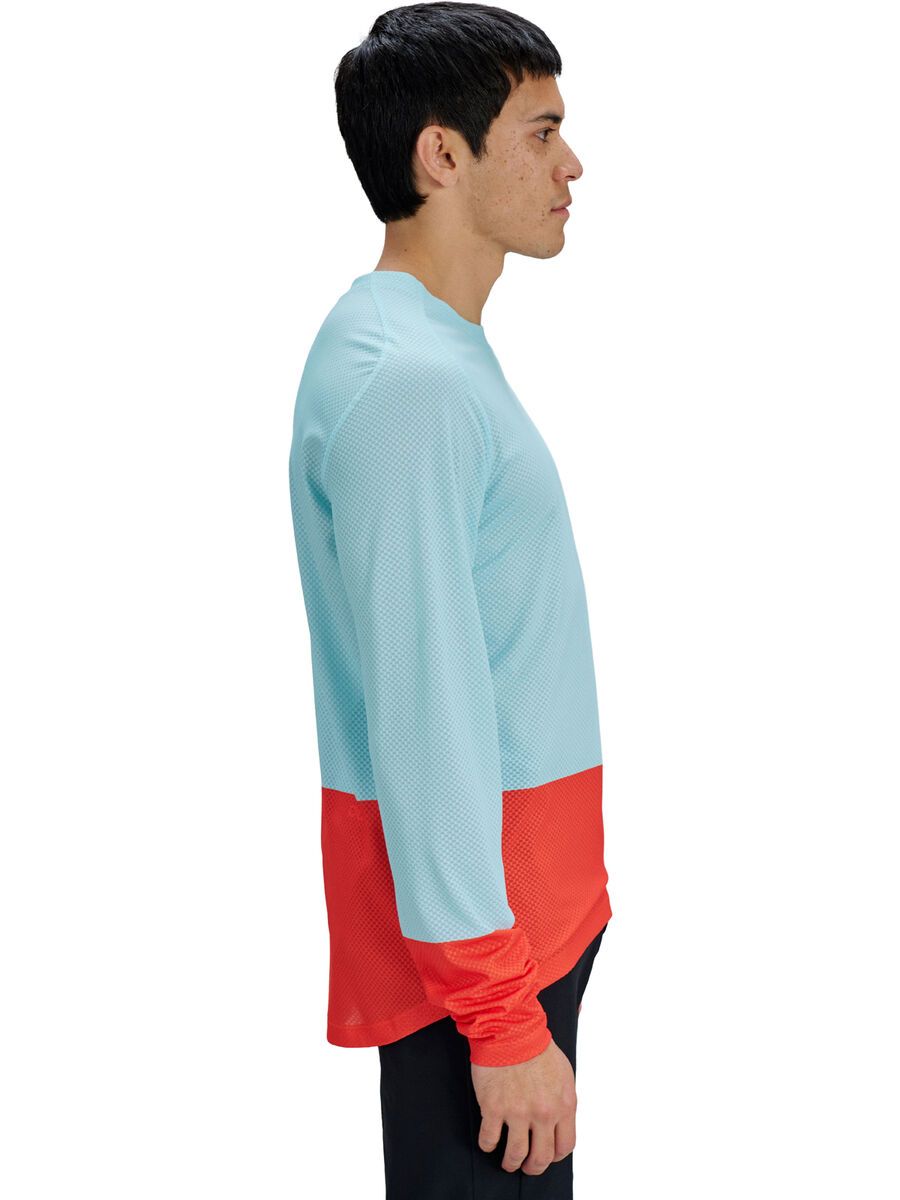 POC M's Motion Air Long Sleeve MTB Jersey, lazurite blue/carnelian orange - Bild 5