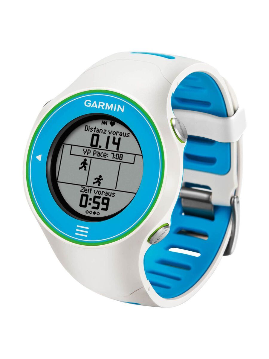 Garmin Forerunner 610 Color-Edition (mit Brustgurt), weiß/grün/blau - Bild 1