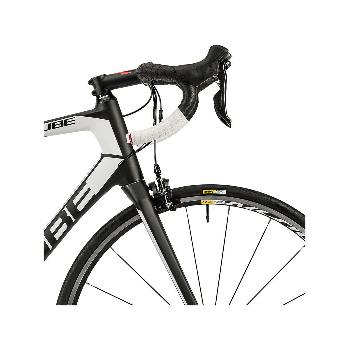 Cube Attain GTC Race, carbon´n´white - Bild 5
