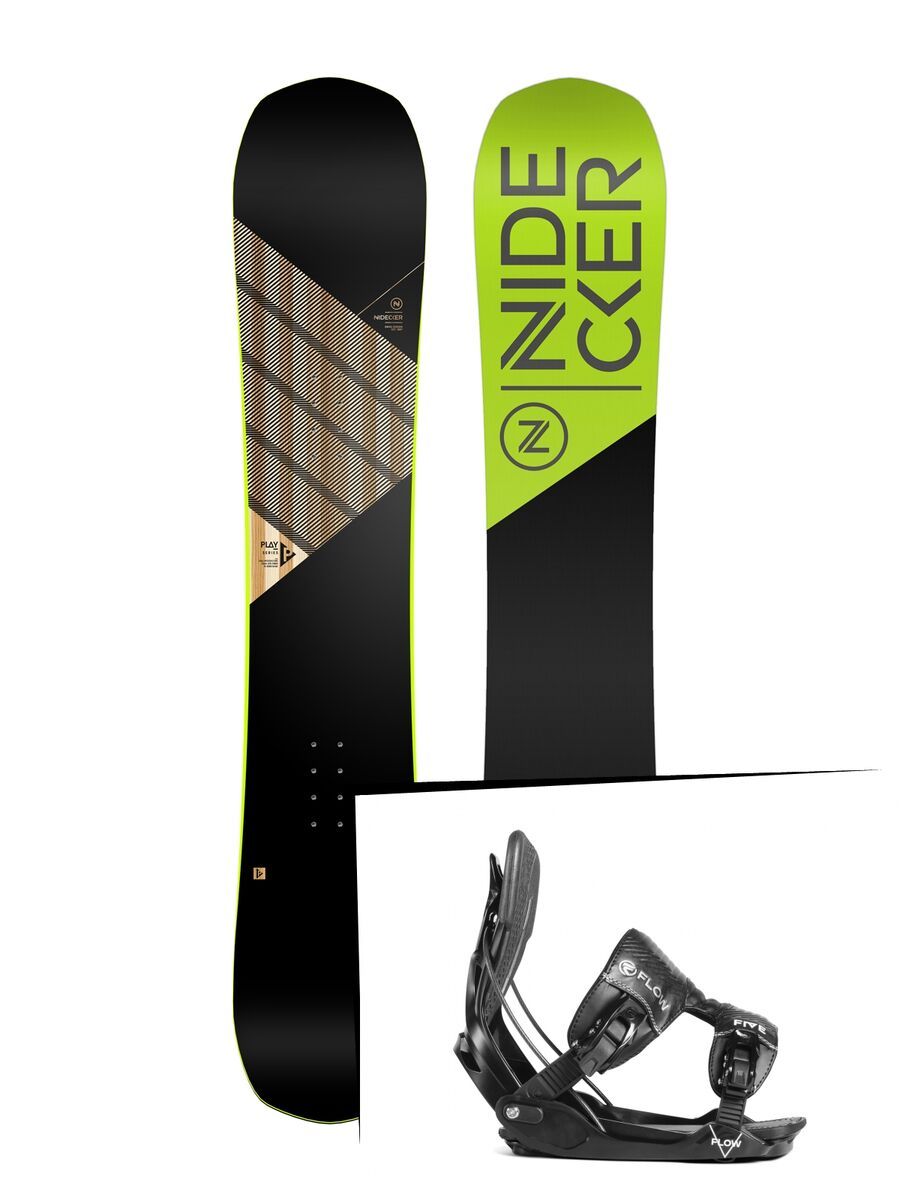 Set: Nidecker Play 2019 + Flow Five (2226554S) - Bild 1
