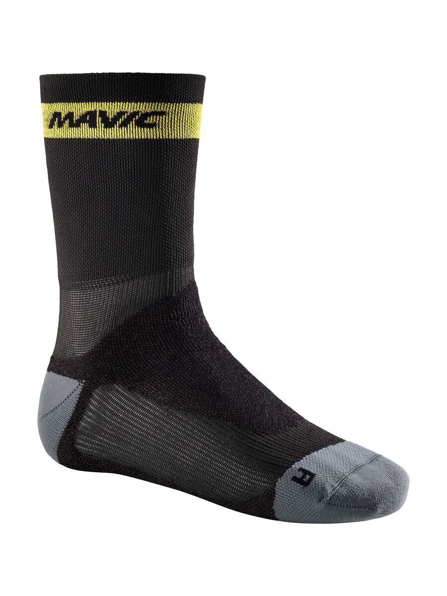 Mavic Ksyrium Pro Thermo+ Sock, black / dark cloud - Bild 1