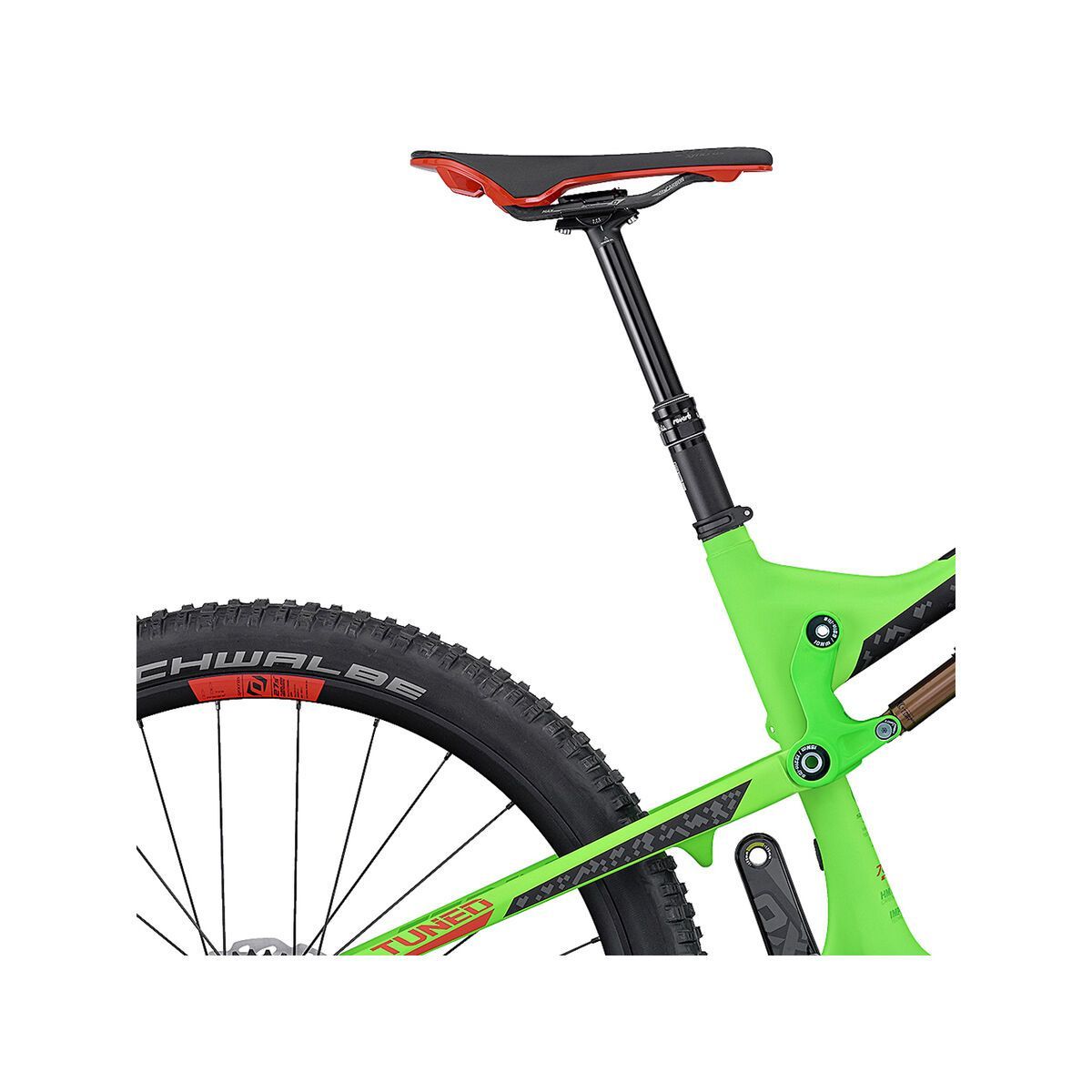 Scott Genius LT 700 Tuned, green/black/red - Bild 5
