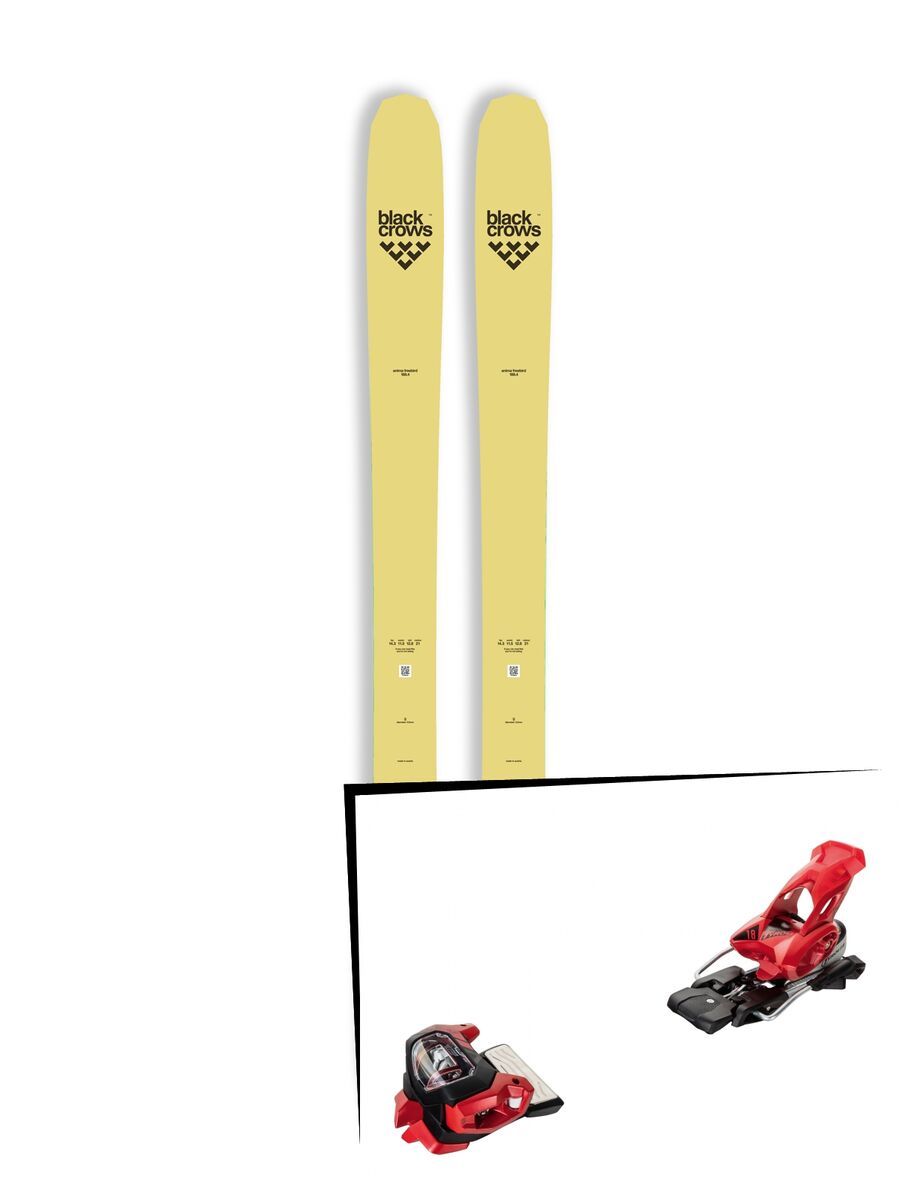 Set: Black Crows Anima Freebird 2018 + Tyrolia Attack² 18 X GW red - Bild 1