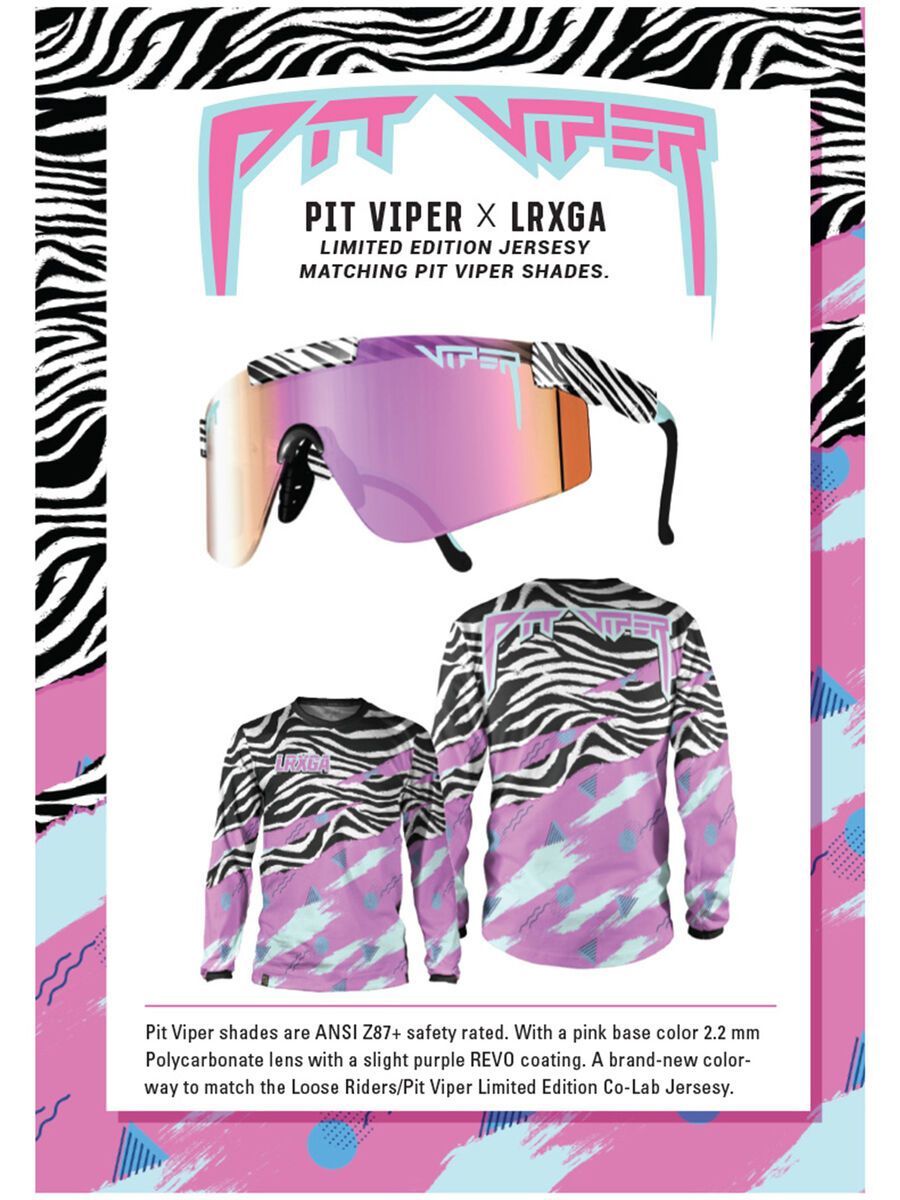 Loose Riders C/S Cult of Shred Jersey LS Pit Viper Collab Set - Bild 5