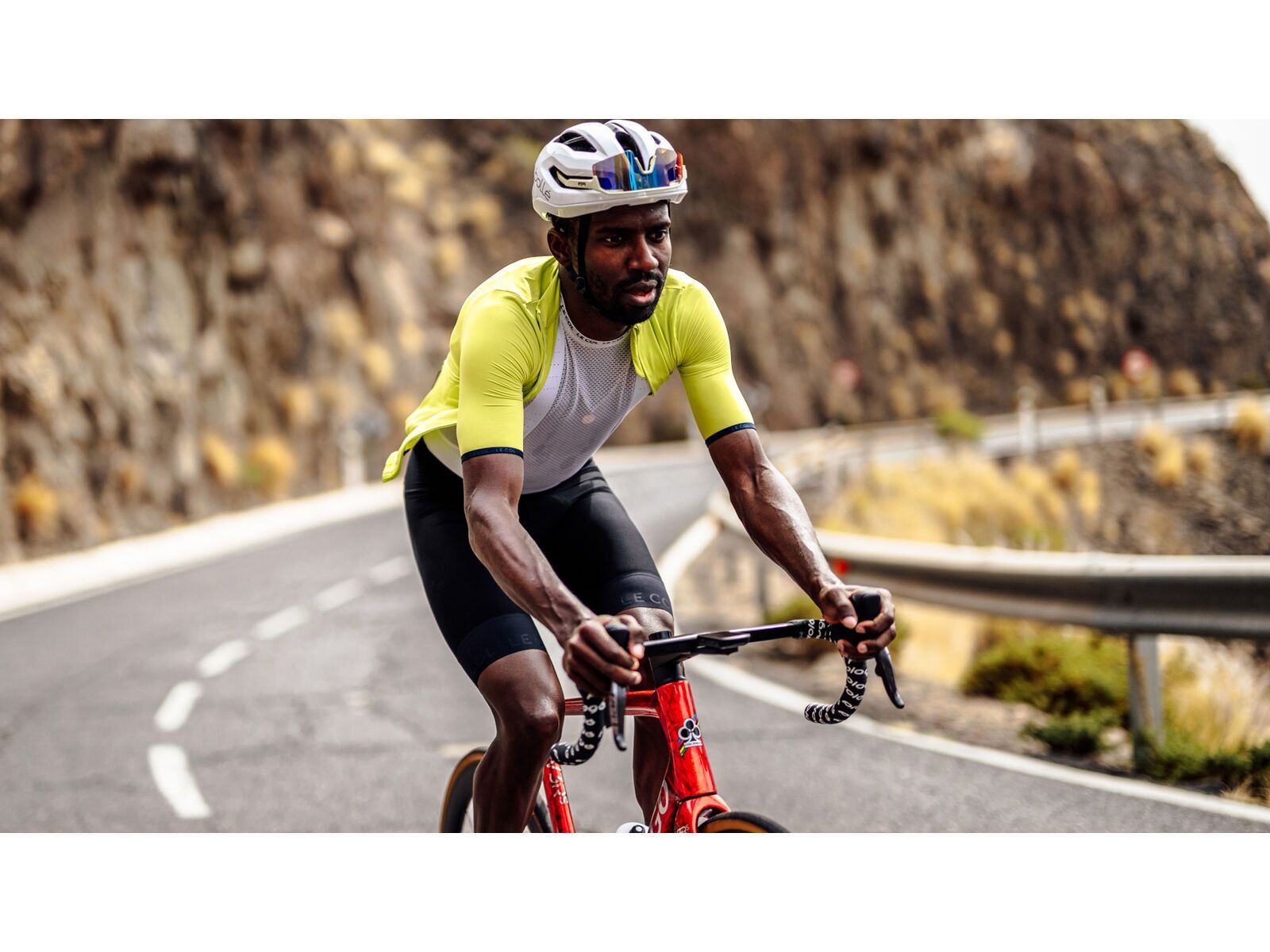 Le Col Hors Categorie Lightweight Bib Shorts, black/white - Bild 12