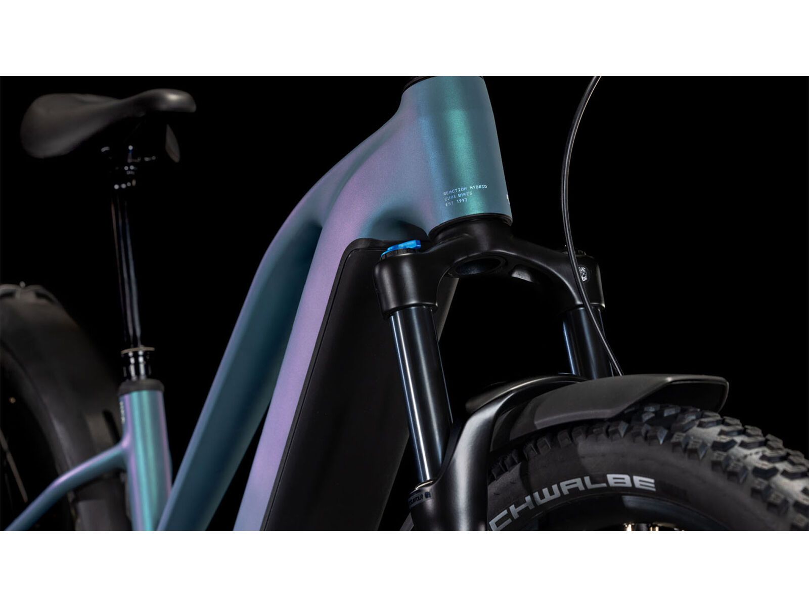 Cube Reaction Hybrid Pro 600 Allroad Trapeze 29, smaragdgrey´n´prism - Bild 7