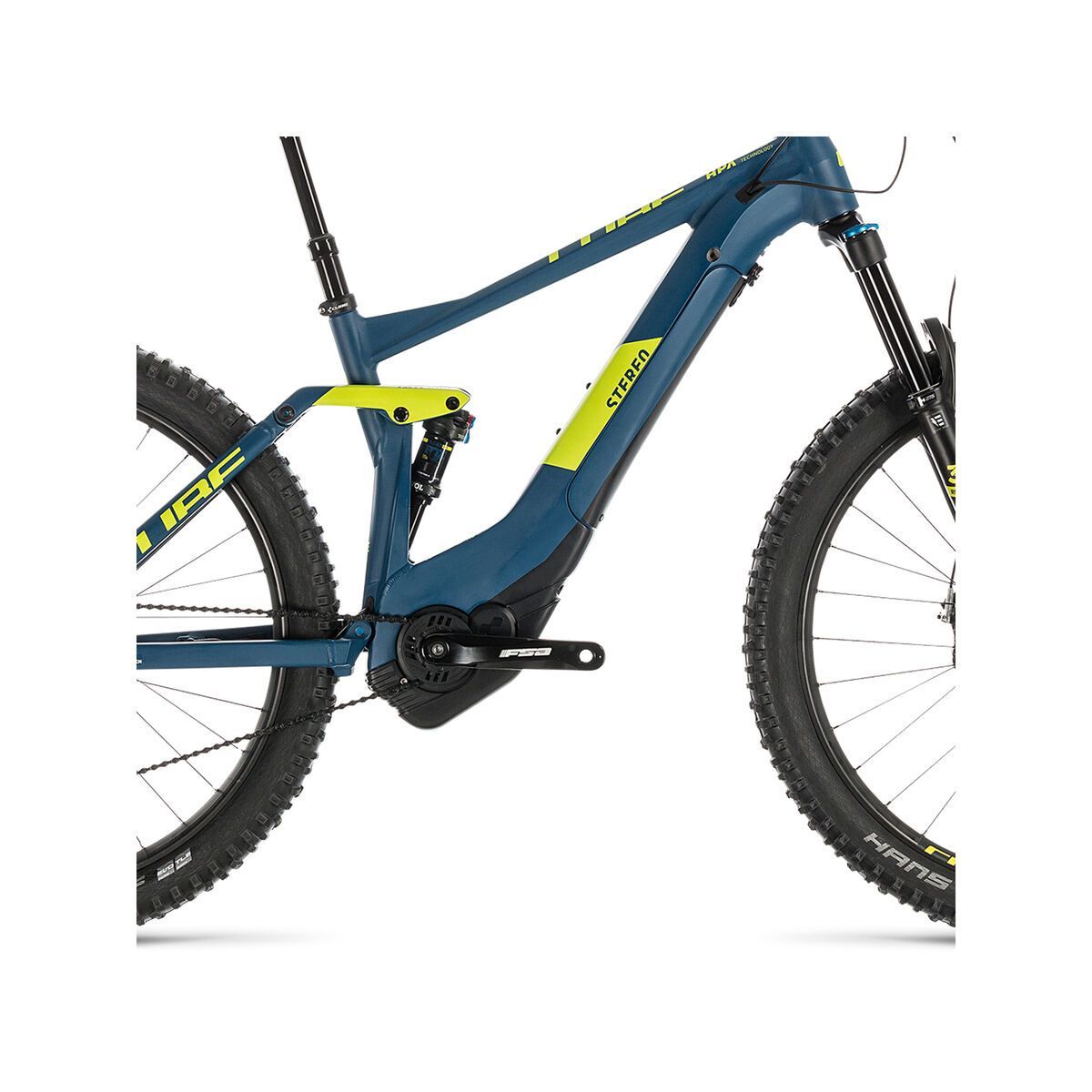 Cube Stereo Hybrid 140 SL 500 Kiox 27.5, darkblue´n´lime - Bild 3