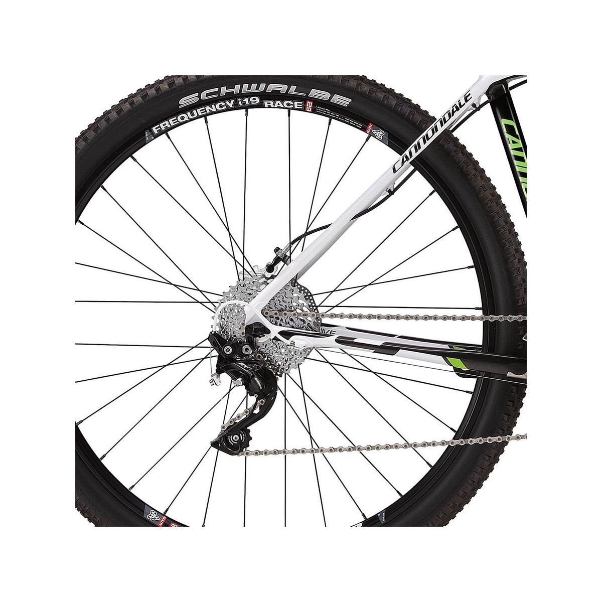 Cannondale F29 Carbon 3, exposed carbon w/ magnesium white and