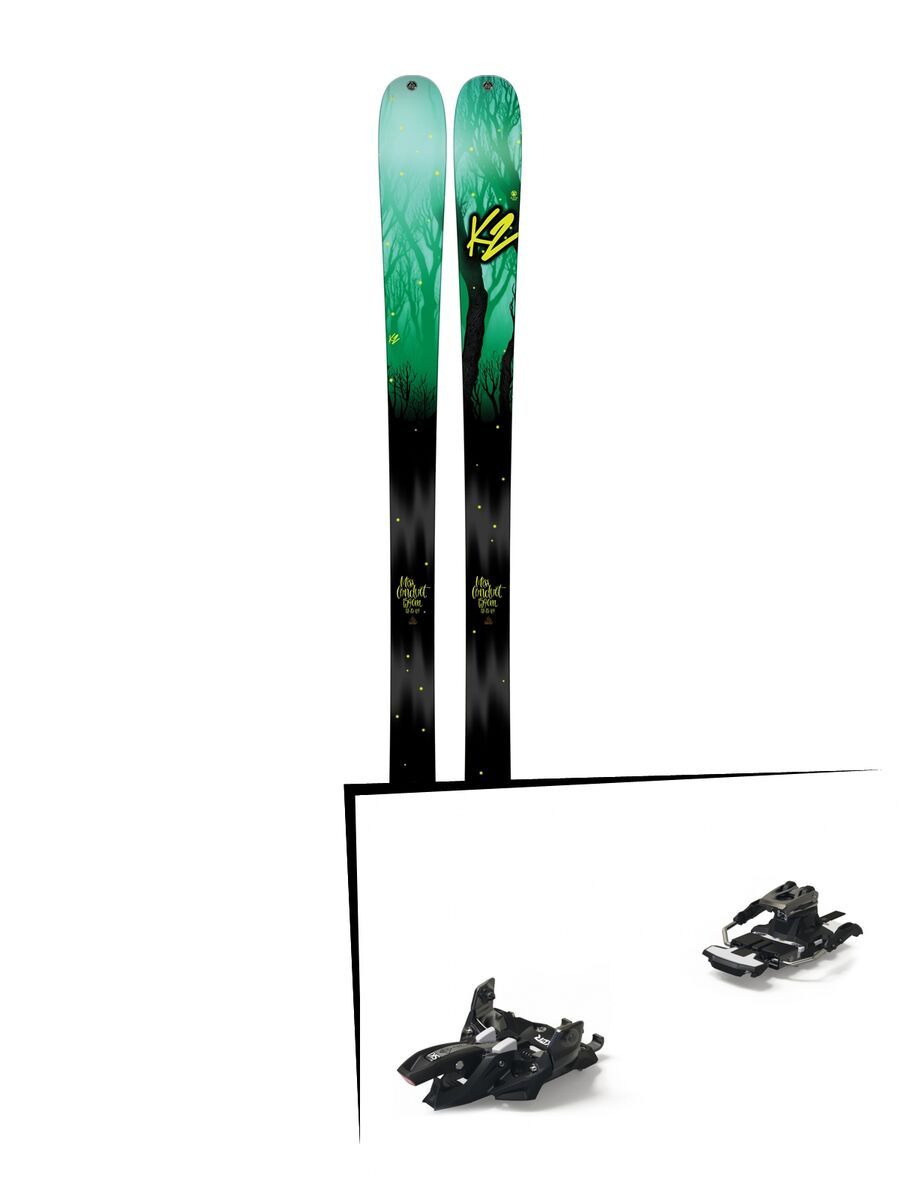 Set: K2 SKI Missconduct 2017 + Marker Alpinist 12 Long Travel (2319302) - Bild 1