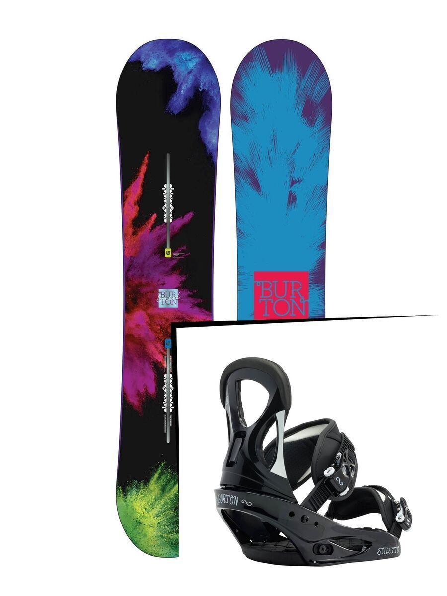 Set: Burton Social 2015 +  Stiletto (1191380S) - Bild 1