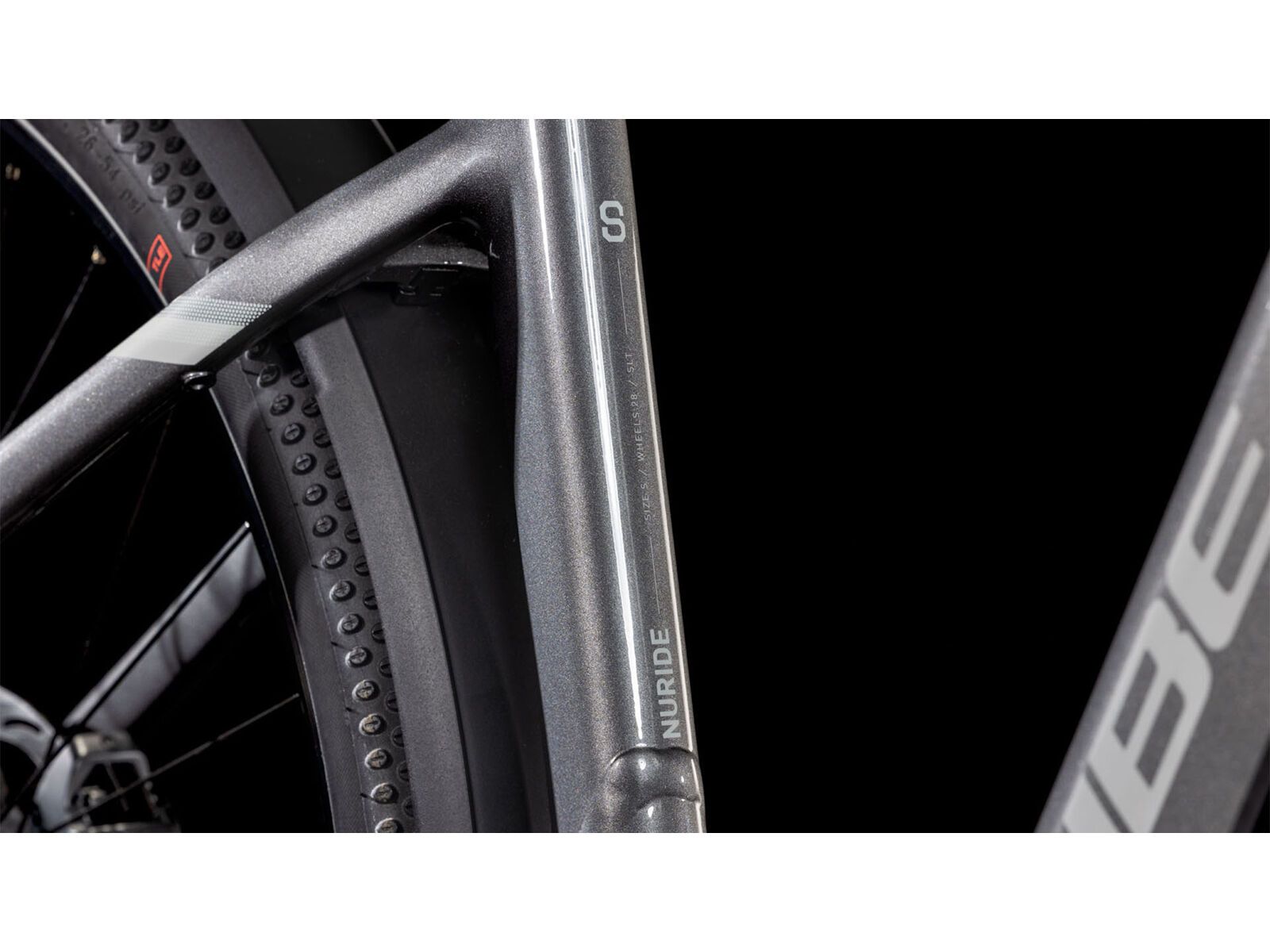 Cube Nuride Hybrid SLT 800 Allroad Easy Entry, graphite´n´fossil - Bild 7