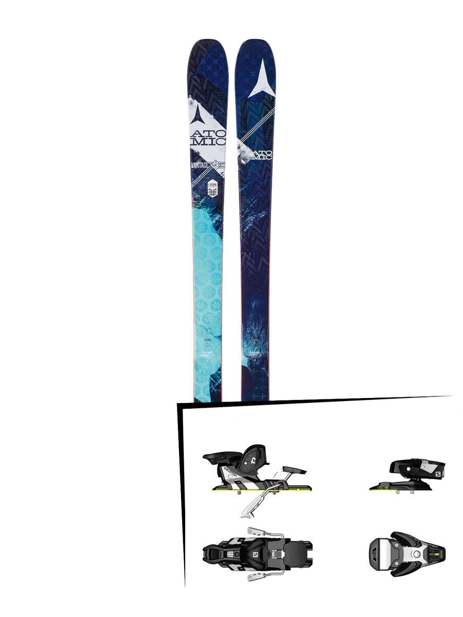 Atomic Set: Vantage 90 CTI W 2016 + Salomon STH2 WTR 13 - Bild 1