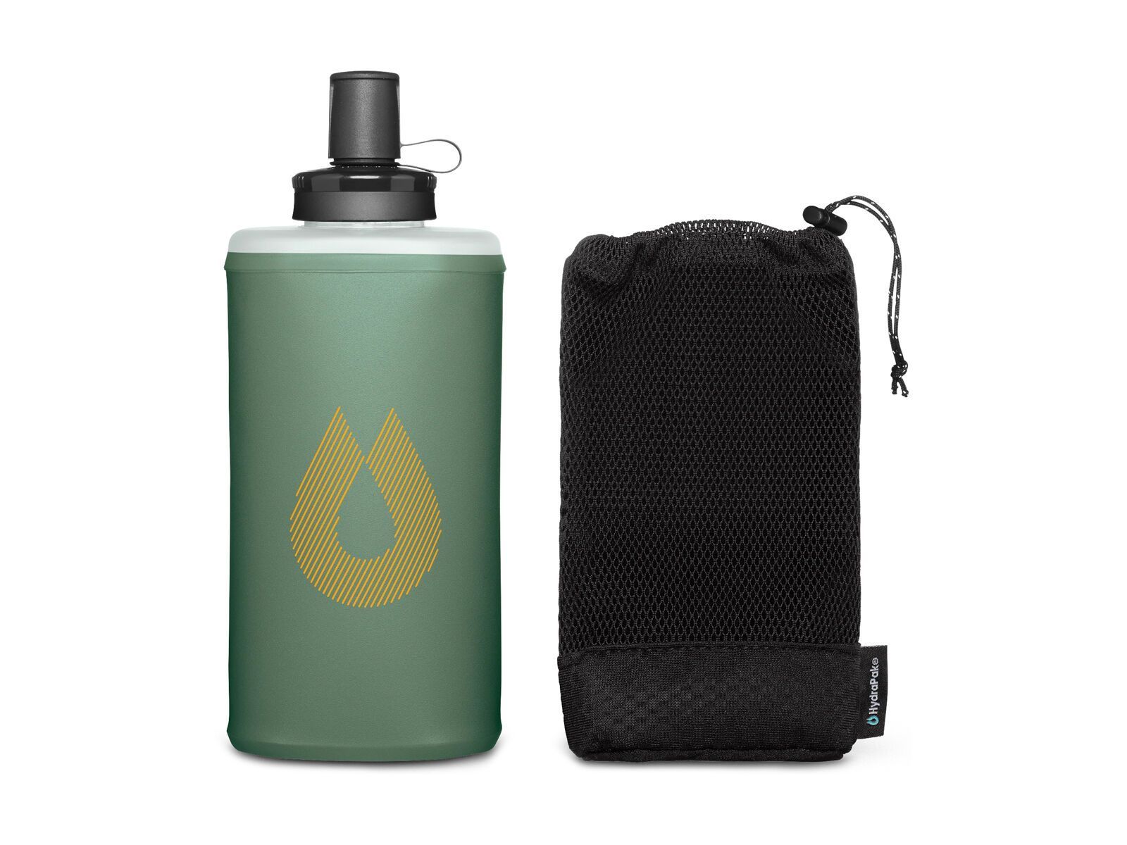 Hydrapak PackFlask 750 ml, sage green - Bild 3