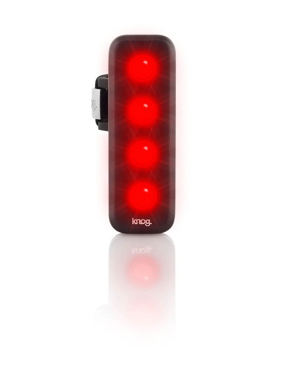 Knog Blinder 4V Standard, rote LED, schwarz - Bild 1
