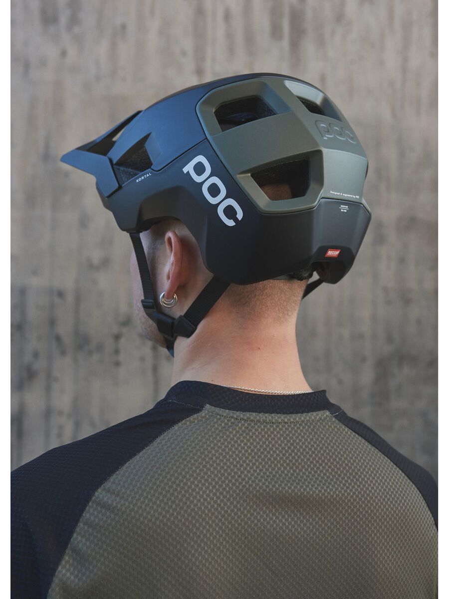 POC Kortal, uranium black/epidote green metallic/matt - Bild 6