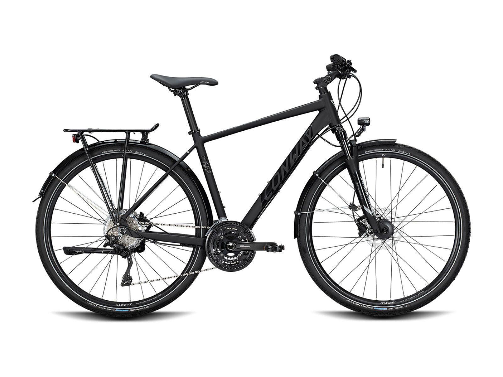 Conway TS 600 Men, black matt/black - Bild 1