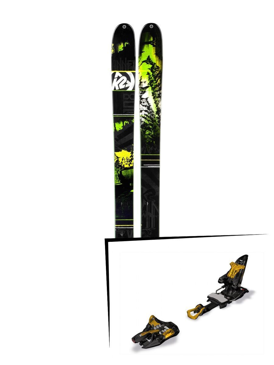 K2 SKI Set: Annex 108 2014 + Marker Kingpin 10 - Bild 1