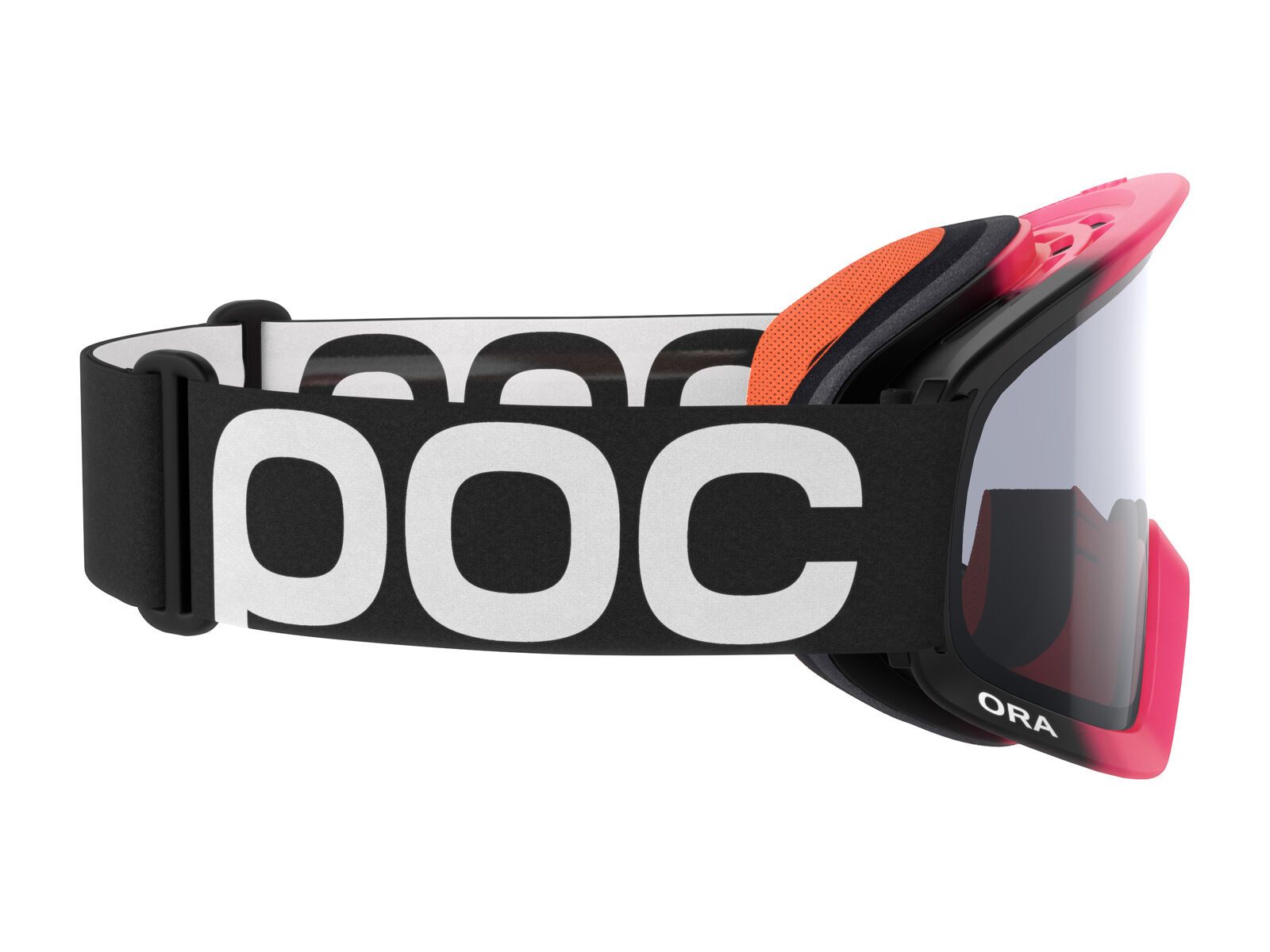 POC Ora Translucent Clarity Trail, fluo pink/uranium black transl. - Bild 3