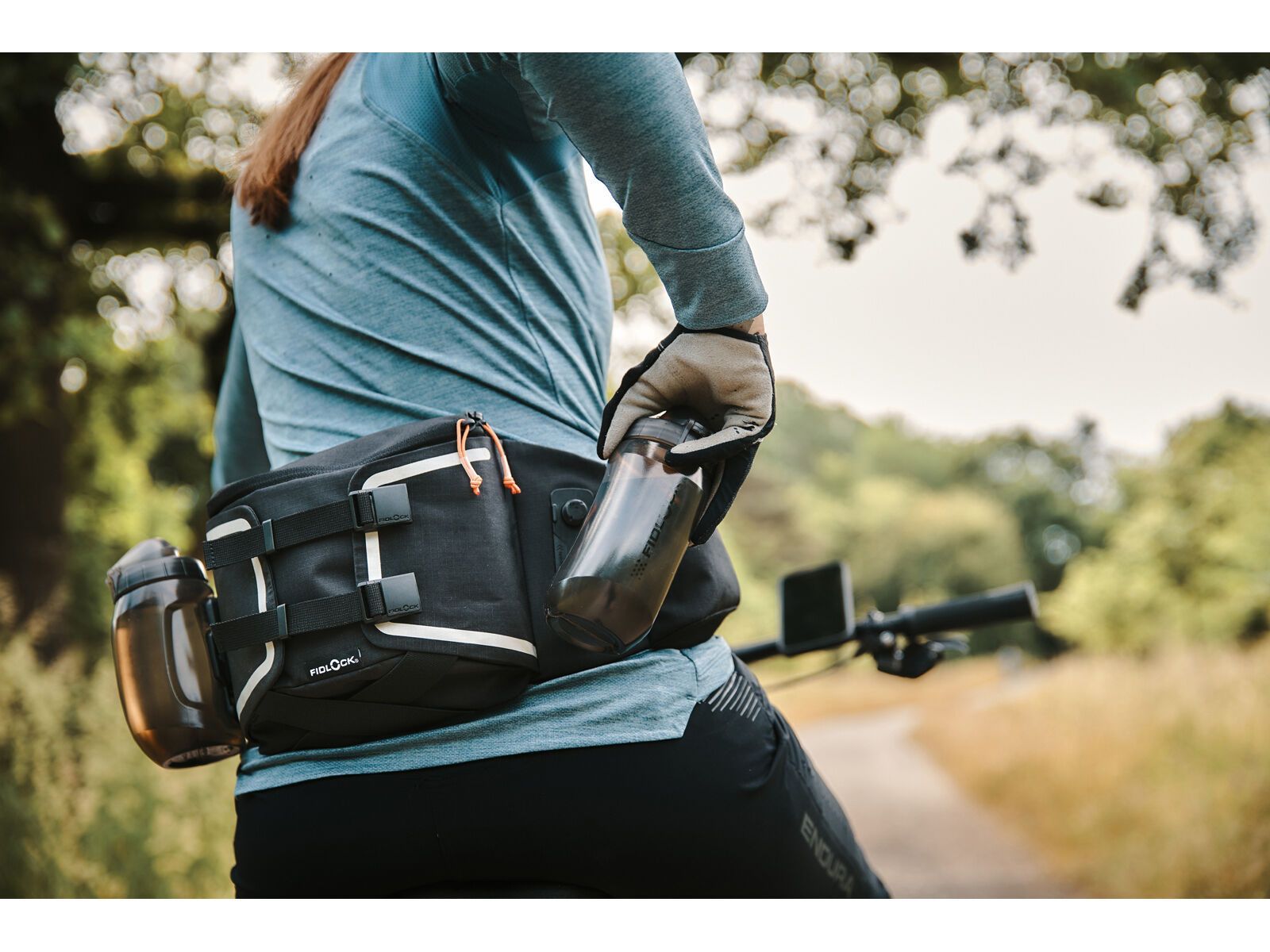 Fidlock Hip Belt Double + Bottle 450, black - Bild 7