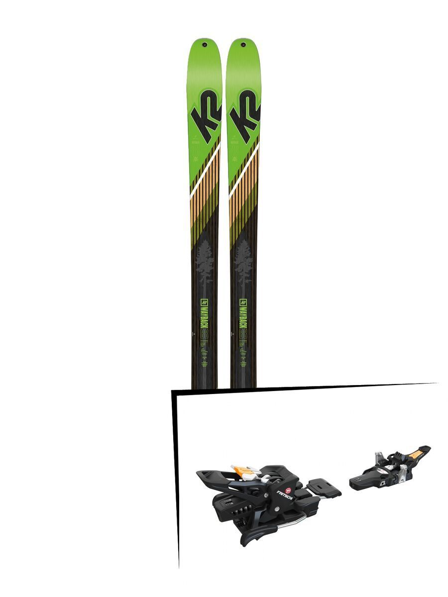 Set: K2 SKI Wayback 88 2019 + Fritschi Tecton 12 - Bild 1