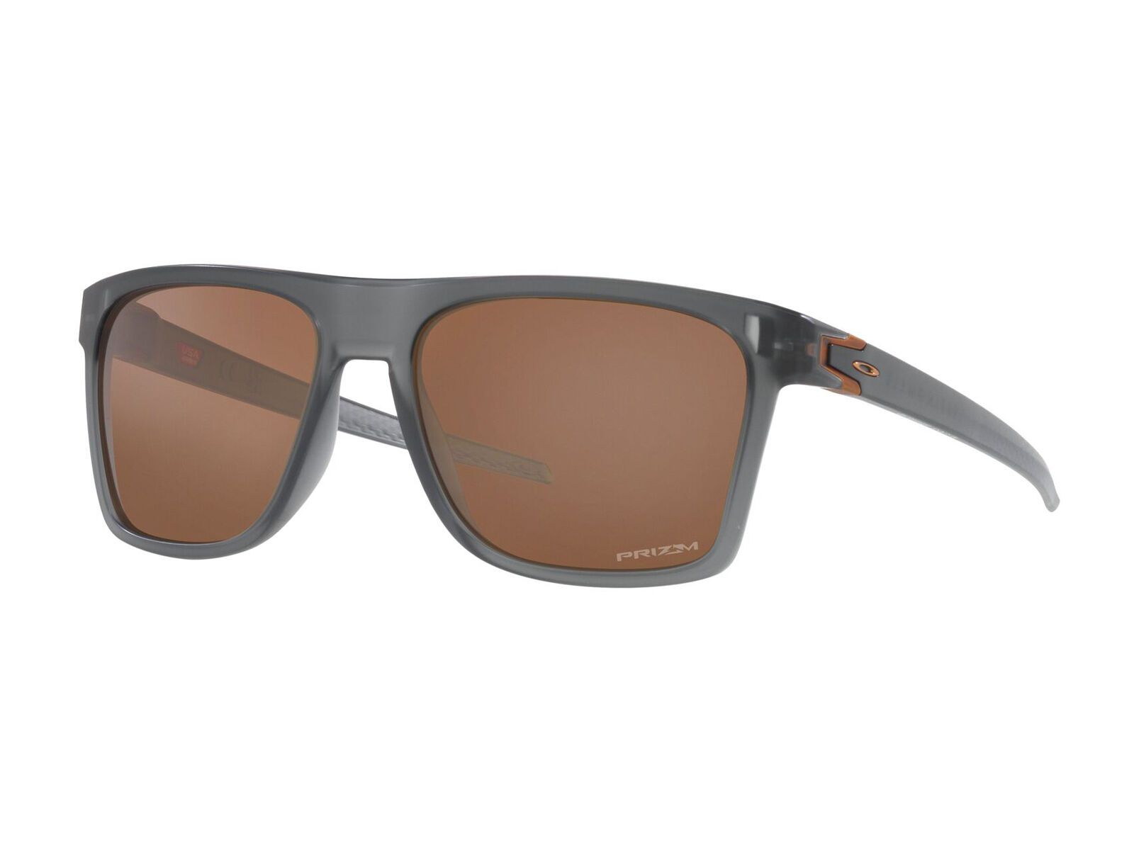 Oakley Leffingwell Prizm Tungsten, matte grey smoke - Bild 1