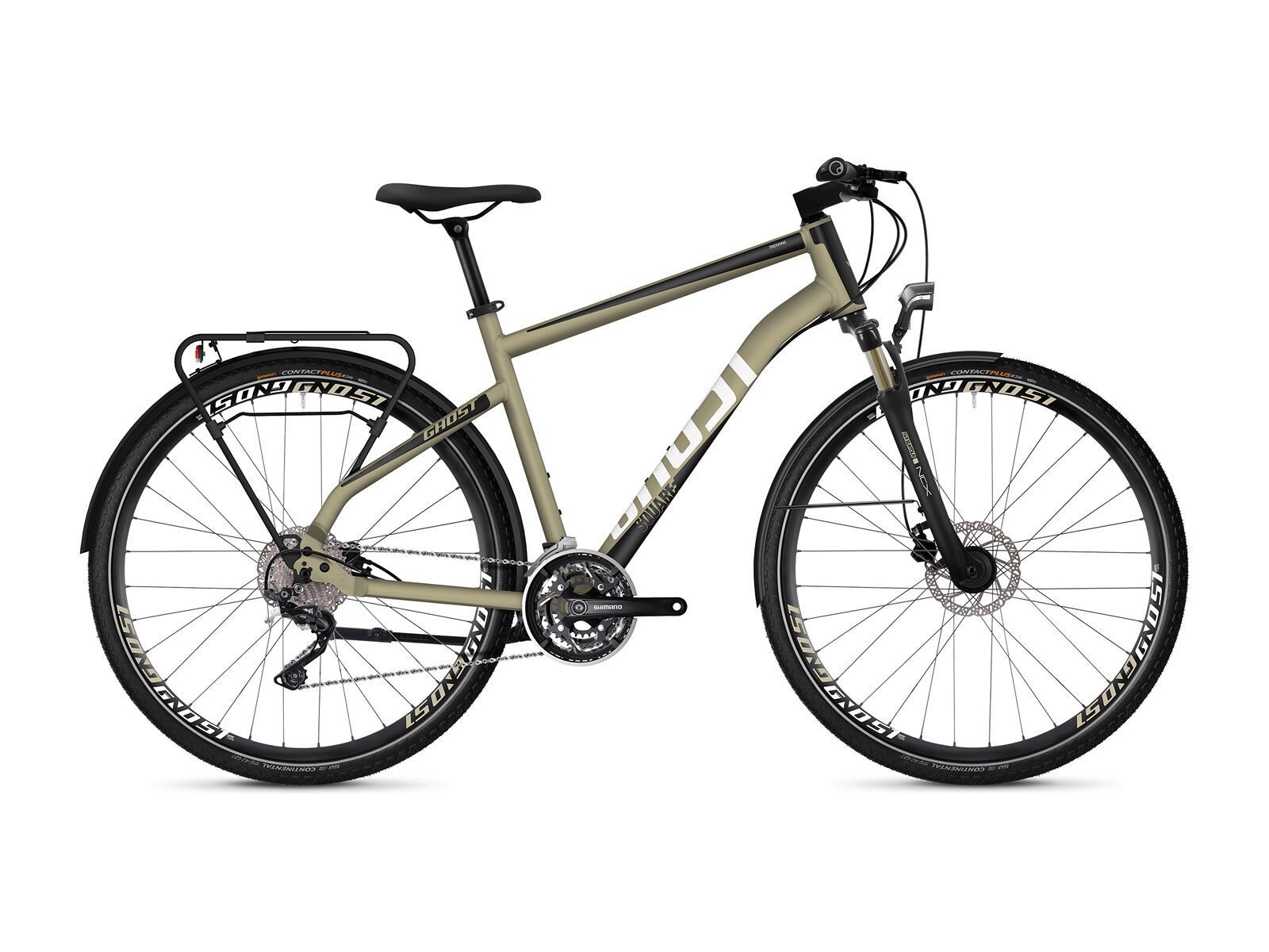 Ghost Square Trekking 6.8 AL, ext gold/jet black/star white - Bild 1