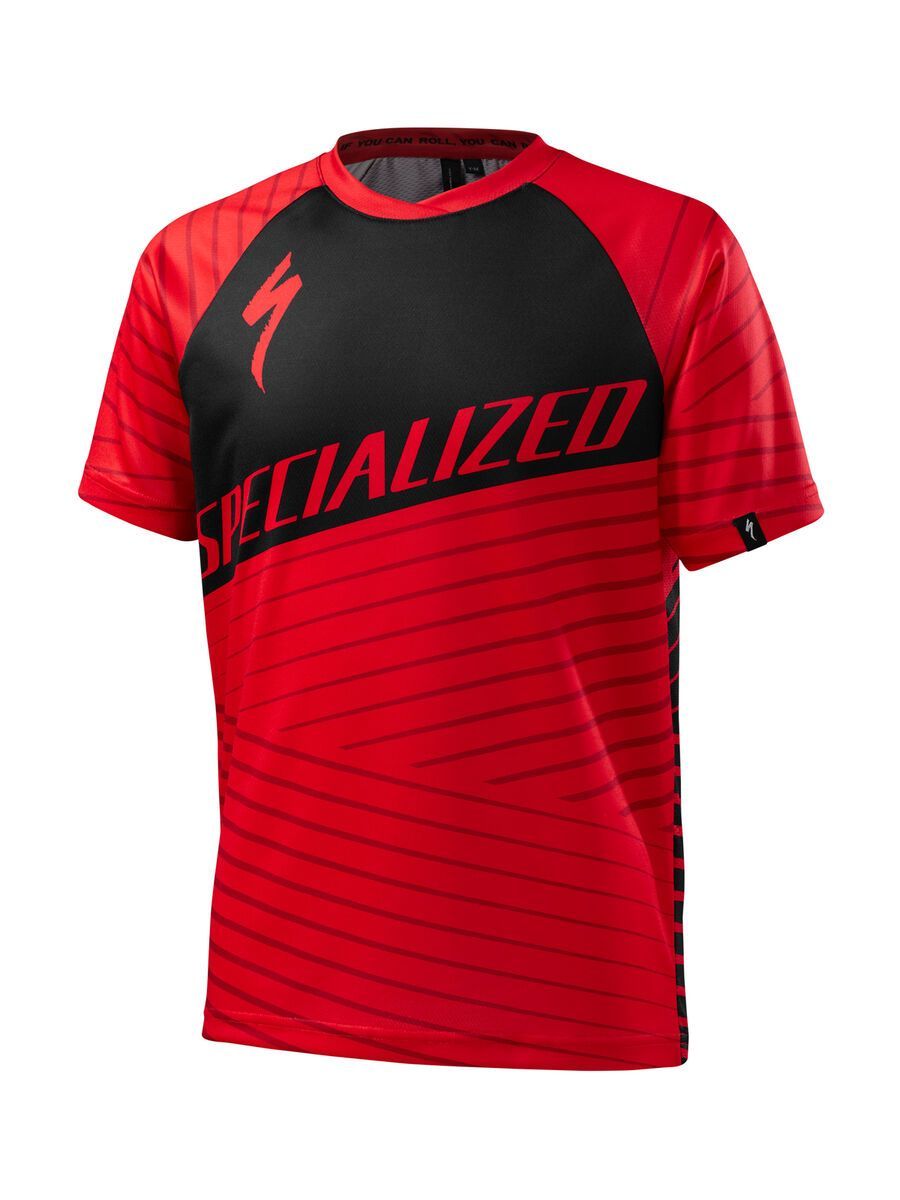 Specialized Youth Enduro Grom Comp SS Jersey, black/red - Bild 1