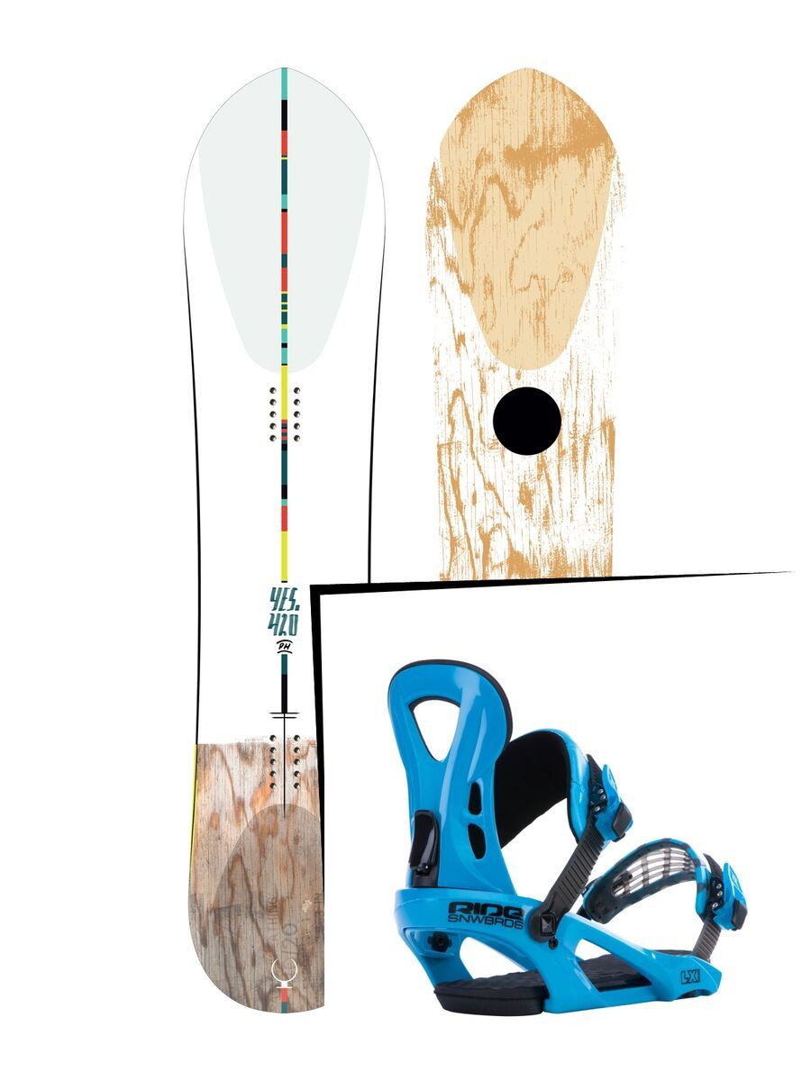 Set: Yes The 420 Powder Hull 2017 + Ride LX (1178200S) - Bild 1