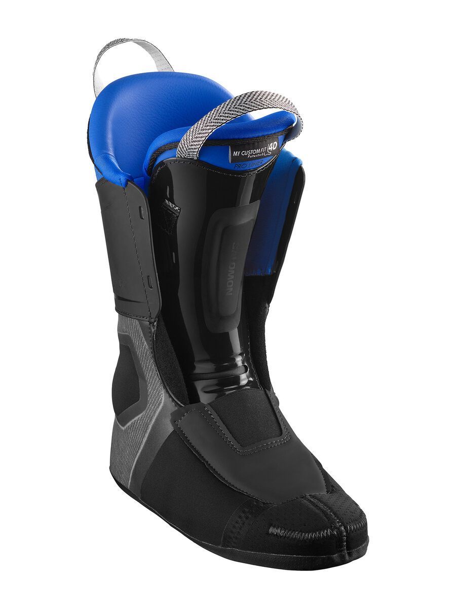 Salomon S/Pro Supra 120 GW, steel grey/black/race blue - Bild 5