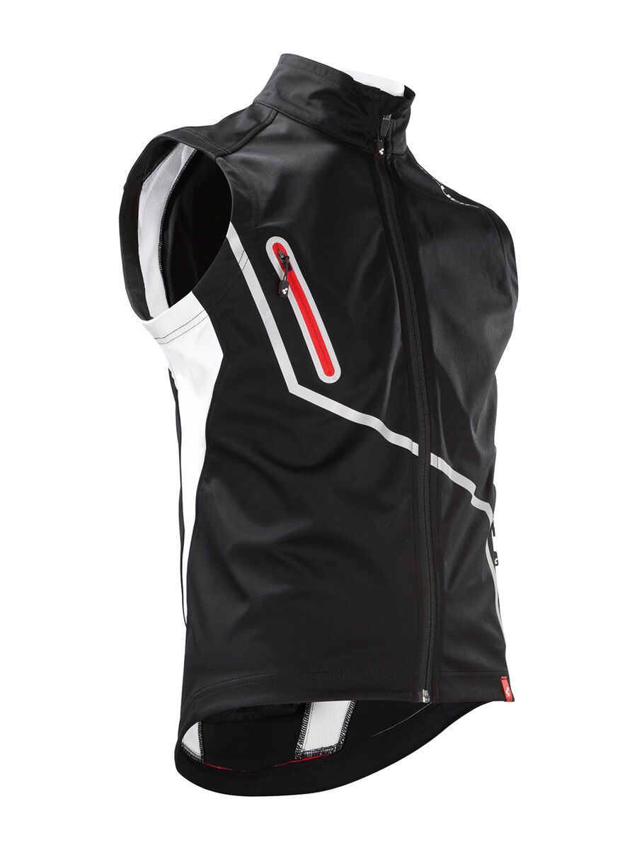 Cube Blackline Windweste, black´n´white´n´red - Bild 1
