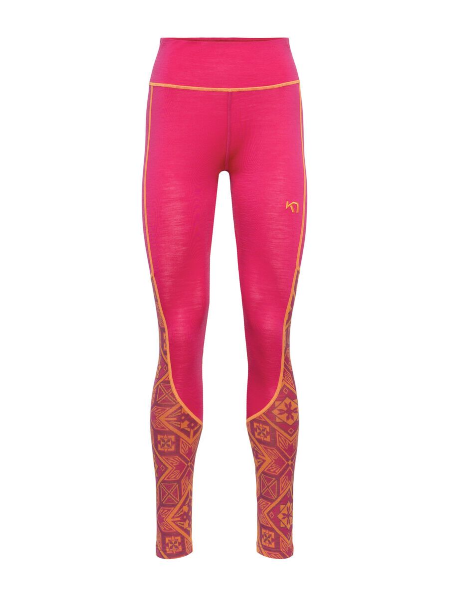 Kari Traa Eloise Baselayer Pants, bright pink - Bild 1
